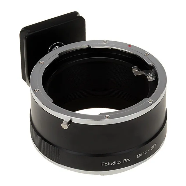 Fotodiox Pro Lens Adapter Mamiya 645 (M645) Lens für Fujifilm G GFX Camera Body 2
