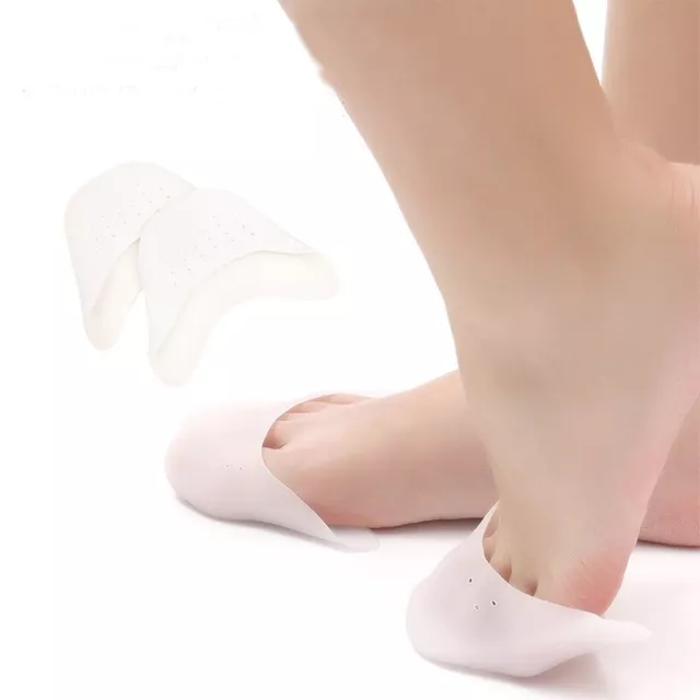 2x Spitzenschoner Zehenschoner Zehenschutz Silikon Gel Ballet Spitzenschuhe Pads