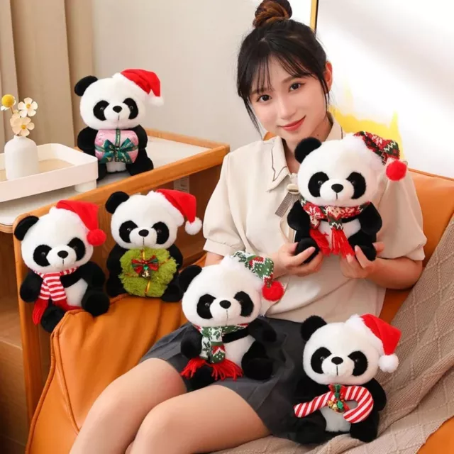 Christmas Panda Animal Bear Plush Doll Animal Stuffed Toy  Boys and Girls