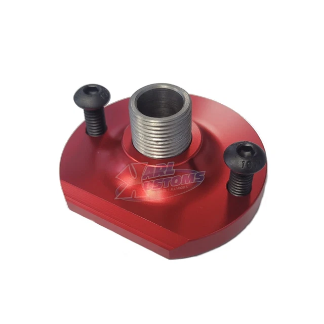 CHEVY ALUMINUM OIL Filter Bypass Eliminator Adapter 350 383 427 454 SBC