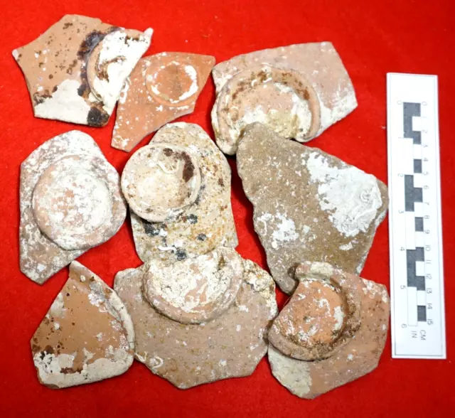 Fragmentos de Redware Romano * Naufragio Mediterráneo *