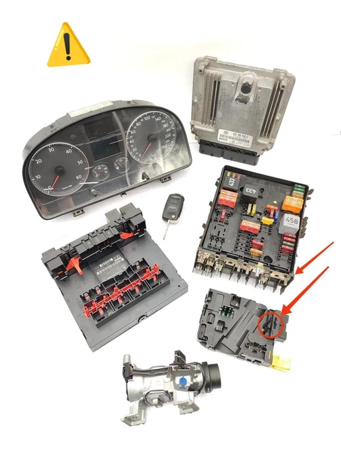 Démarreur D'occasion Pour Volkswagen Touran 1 Phase 1 1.6 FSI - Réf. 02Z911024P - Garantie 24 Mois