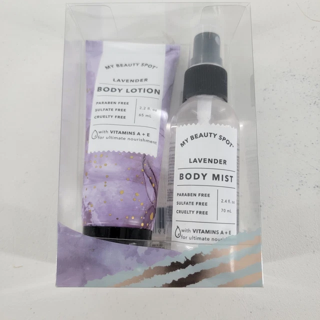 My Beauty Sport Loción corporal y spray niebla lavanda juego de regalo