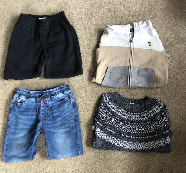 Boys clothes Bundle Age 7 Jeans, Joggers, Hoodie Next TU