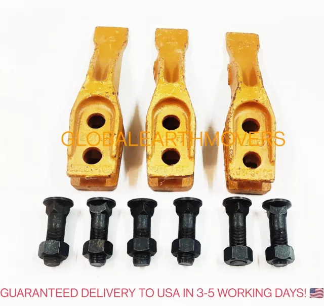 JCB Backhoe - 3 Pcs. Bucket Tooth Point With Nut/Bolt. (Part No. 531/03205)