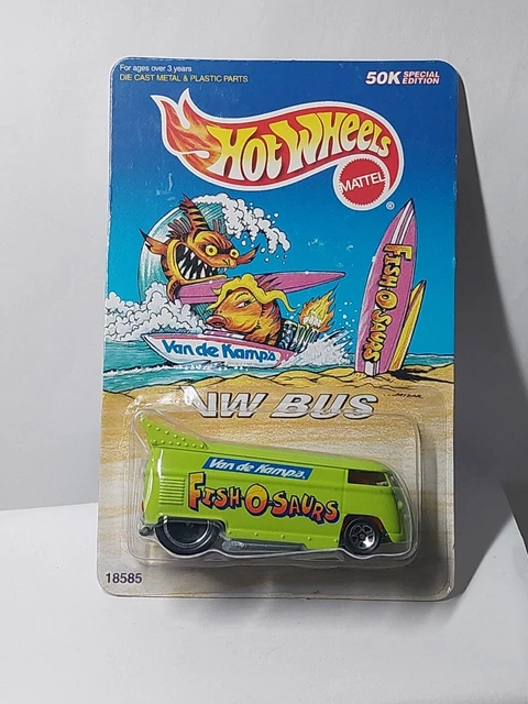 Hot Wheels 1/64 Volkswagen Drag Bus Noire Édition Limitée #18665
