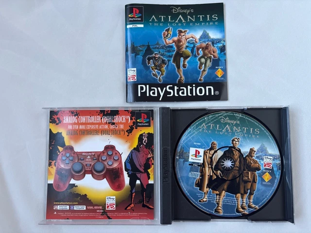 DISNEYS ATLANTIS THE Lost Empire PS1 Playstation PAL Boxed With ...