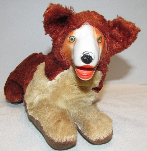 1950s Lassie My Pal Plush Toy, Smile Novelty