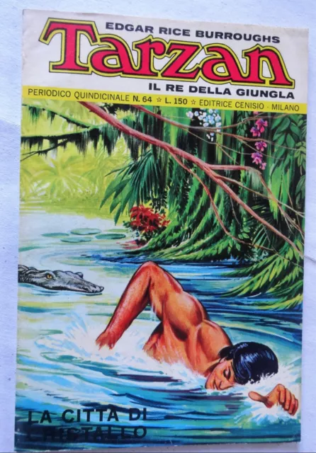 Tarzan 1° Serie  64 - Ed. Cenisio - Ottimo