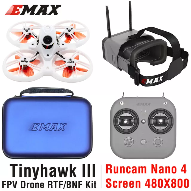 Emax Tinyhawk 3 III FPV Drone RTF BNF Kit FPV Inicio Carreras Drone Cuadricóptero