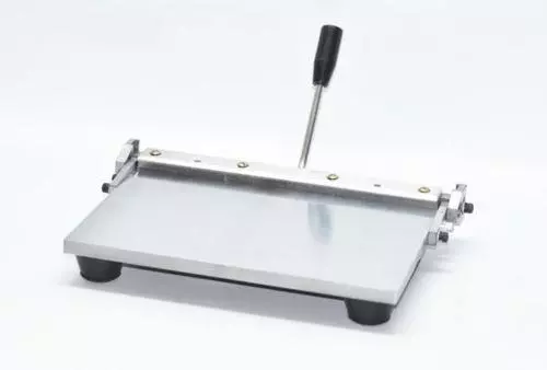 300mm Manual Leather Folding Machine For Leather, PU Sheet Leather Creasing U