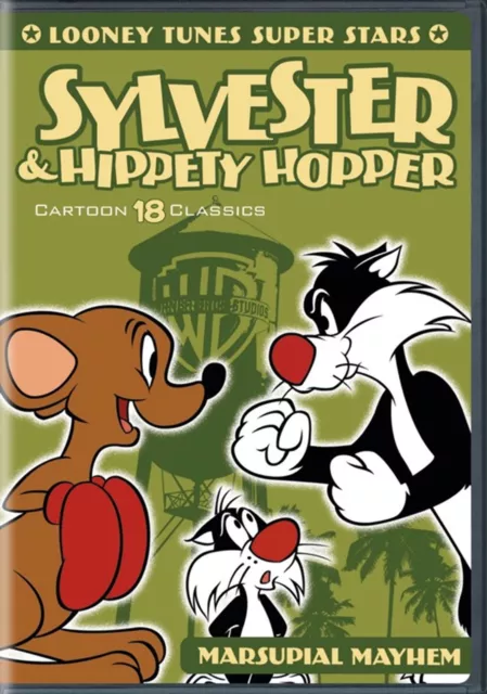 Looney Tunes Super Stars Sylvester And Hippety Hopper Dvd New 990
