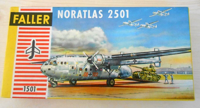 Maquette Ancienne Faller 1:100 - Thunderstreak - Avion Guerre Modèle 1084 - Neuf