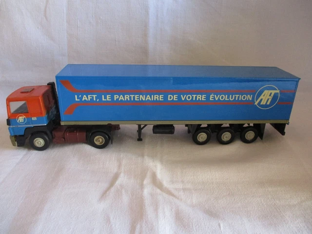 Camion Miniature Renault Arcotel LBS Eligor 1/43 - Blanc, Métal
