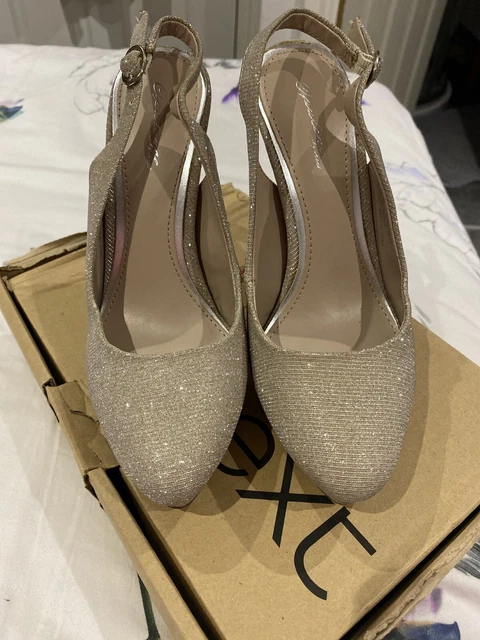 Chaussures De Bal/Mariage À Talons Hauts Pour Femmes Next Sparkle À Talons Hauts Taille 5,5