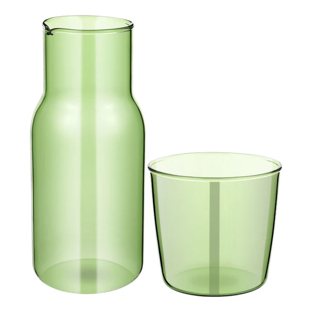 Juego de cristalería juego de agua taza de café set botella de agua clara taza de leche