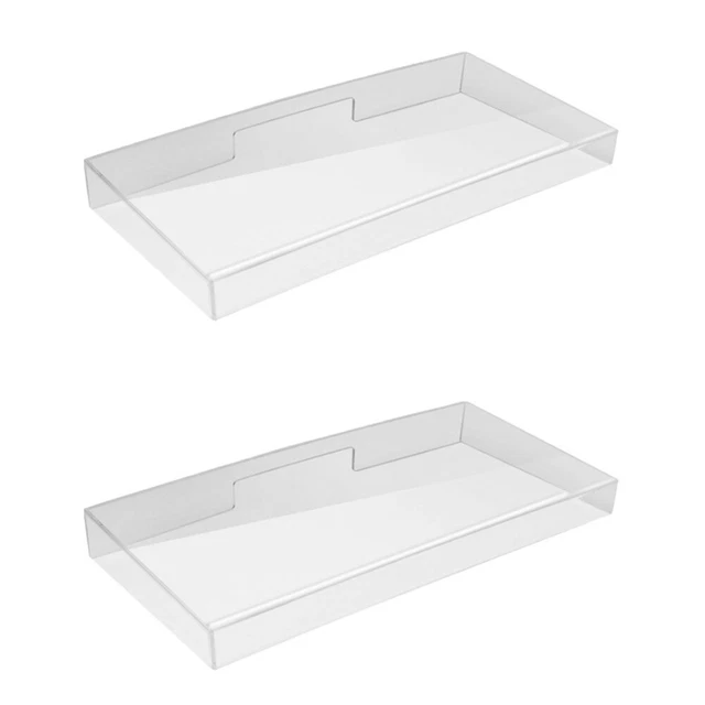 2x Keyboard Protector Cover Clear Acrylic versatile keyboard case versatile keyb