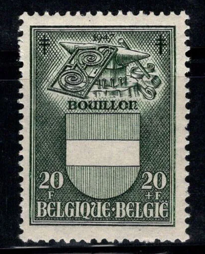 Belgique 1947 Mi. 802 Neuf ** 100% 20 fr, armoiries, tuberculose