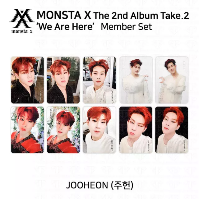 MONSTA X 2nd Album Take 2 We Are Here Official Photocard Jooheon KPOP K-POP