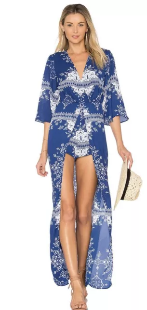 Lovers + Friends $210 NWOT Ashton Vacation Dress Romper Skirt Dress XS 2