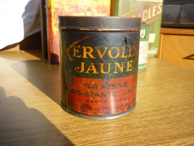 ANCIEN BIDON HUILE . Ancien Pot De Graisse Belleville . Old Grease Can EUR  30,00 - PicClick FR