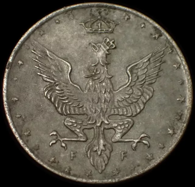 Polen 20 Fenigow 1917 Eisenmünze WCA 7736