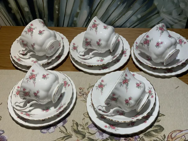 richmond bone china rose time tea set