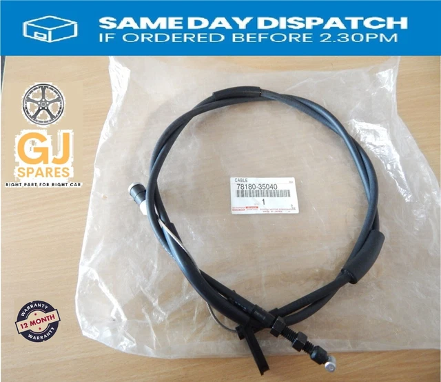 Genuine OEM Toyota 53630-AE010 Hood Lock Latch Release Cable 2004-2010 Sienna - View #4