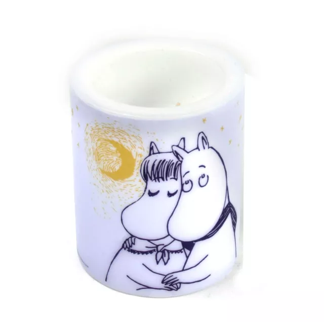 Vela Moomin 30h Invierno Romance 12cm - Muurla - Nueva - Moomins