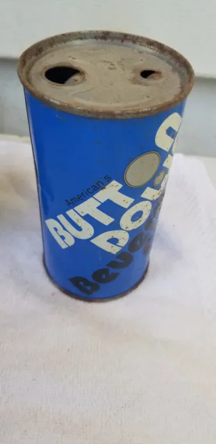 Button Down Beverage Straight Steel  Soda Can Cans Empty Up