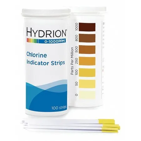 Micro Essential Ch-1000 Test Strips,Detects Free Chlorine,1/4" W