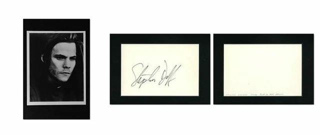Stephen Dorff - Signed Autograph and Headshot Photo set - Blade