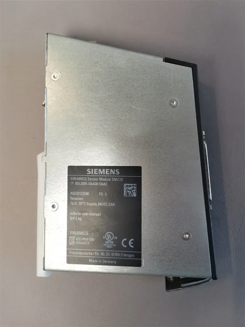 Smc10 Sensor Module SIEMENS SINAMICS SENSOR Module SMC10 6SL3055-0AA00-5AA3 £702.49 ...