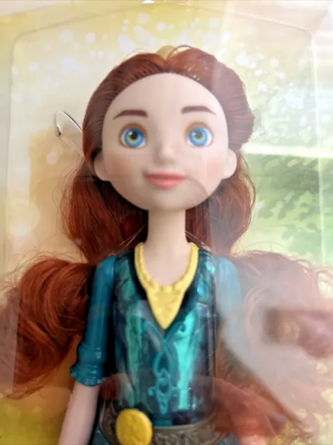 DISNEY Princess Royal Shimmer MERIDA Doll Wearing Crown - Size 11" Kids 3+ NEW 2