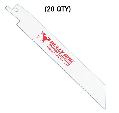 (20 QTY)NEW Stone Tools ST-52  6" x 3/4" x .035 Straight Reciprocating Blades