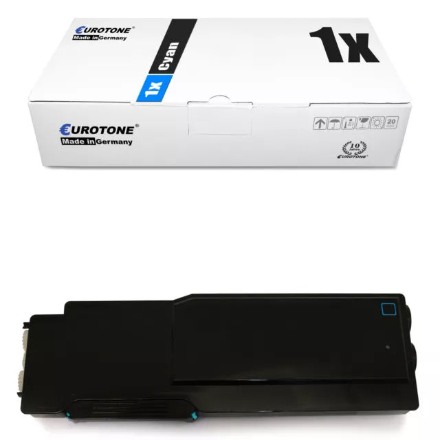 1x XXL Cartouche D'Encre pour Dell C 2660 2665 Dn Dnf , 593BBBT 2K1VC Cyan