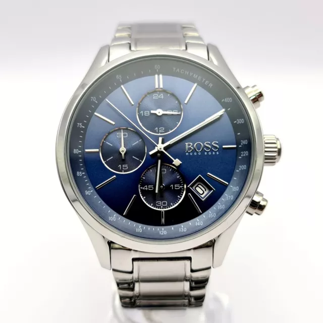 Boss grand prix rose sales gold tone chronograph men's watch