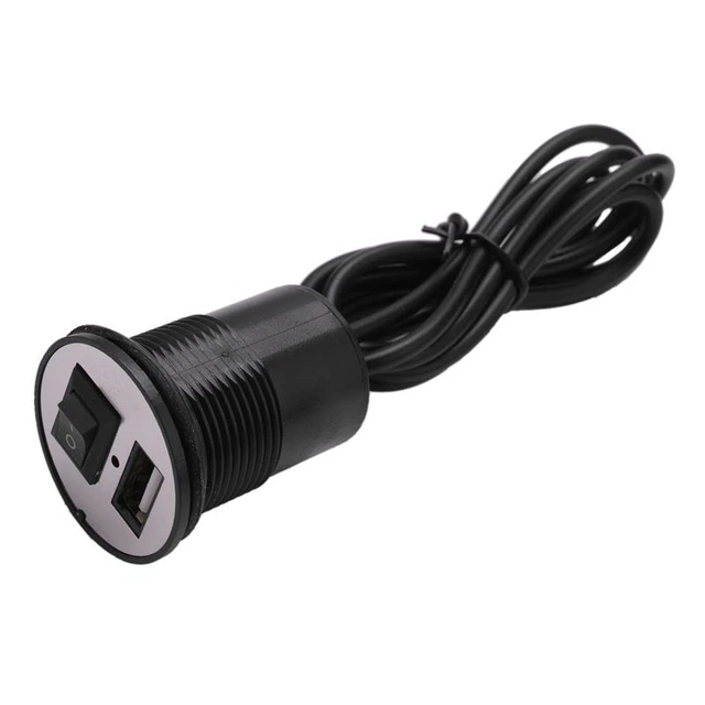 12-24v Universal USB Chargeur Adaptateur Prise Socket USB Chargeur ÉtanchB5
