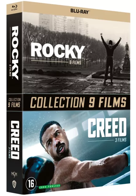 SAGA ROCKY CREED 9 FILMS BluRay (NL Versie) (Blu-ray) Stallone Sylvester Shire