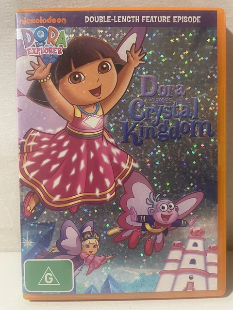 DORA THE EXPLORER- Dora Saves The Crystal Kingdom (DVD, 2009) PAL