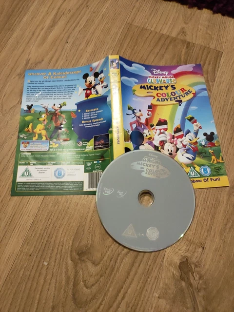 DISNEY - MICKEY Mouse Clubhouse: Mickeys Colour Adventure DVD £2.00 - PicClick UK