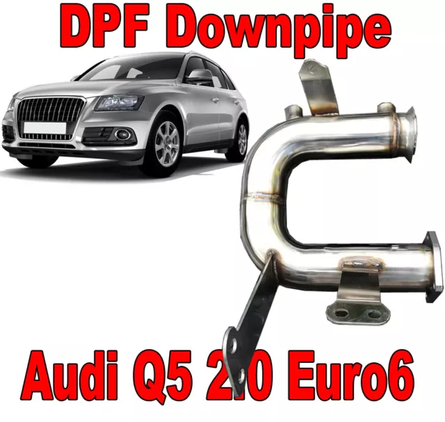 Tubo Rimozione DOWNPIPE FAP DPF Audi A4 A5 A6 Q5 2.0 TDI 150 190 cv Euro6 VA5