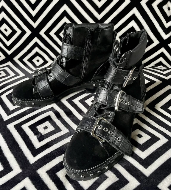 Topshop animal hotsell hiker boots