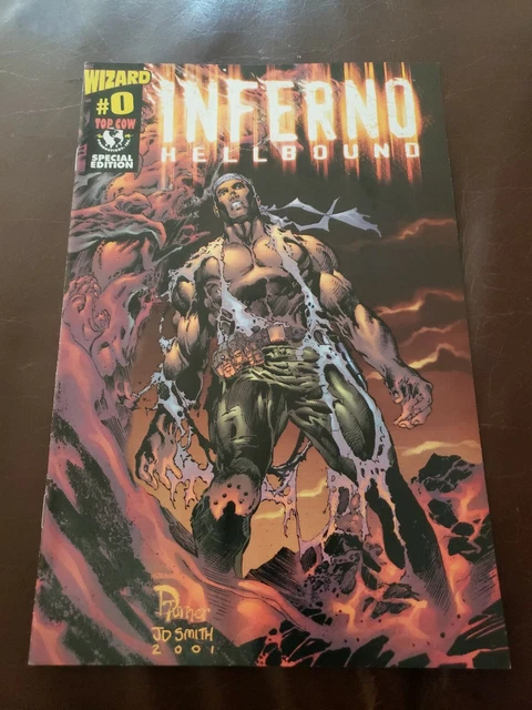 Inferno Hellbound #0 NM- Image Comics Top Cow Wizard 2001 Special Edition HTF