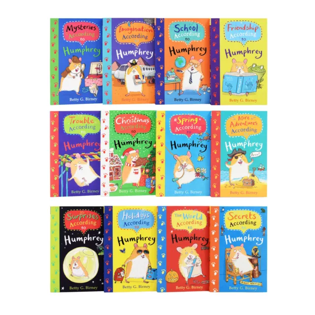 According to Humphrey the Hamster Series 12 Books By Betty G. Birney - Paperback 2