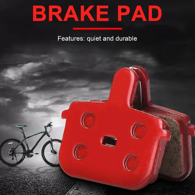 PREMIUM RESIN IRON Bike Brake Pads Pack of 4 for Better Stopping Power