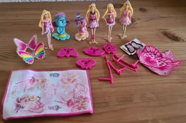 Barbie Fairytopia Komplettsatz mit allen Bpz