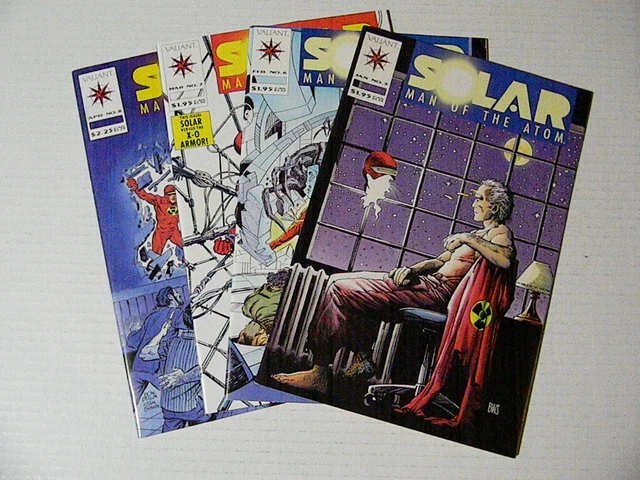 1 SOLAR MAN OF THE ATOM Lot: 5 6 7 8 Valiant 1992 + BONUS!