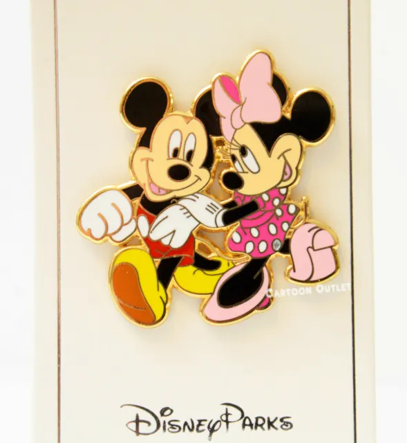 Disney  Mickey Mouse Pin Minnie Mouse Trading Pin New Couple