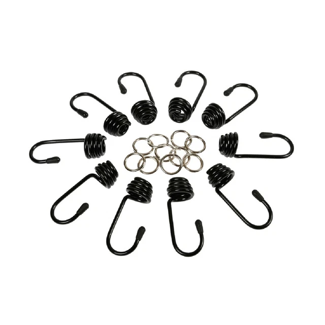 Lampa Set 10 ganci + morsetti - Ø 10 mm